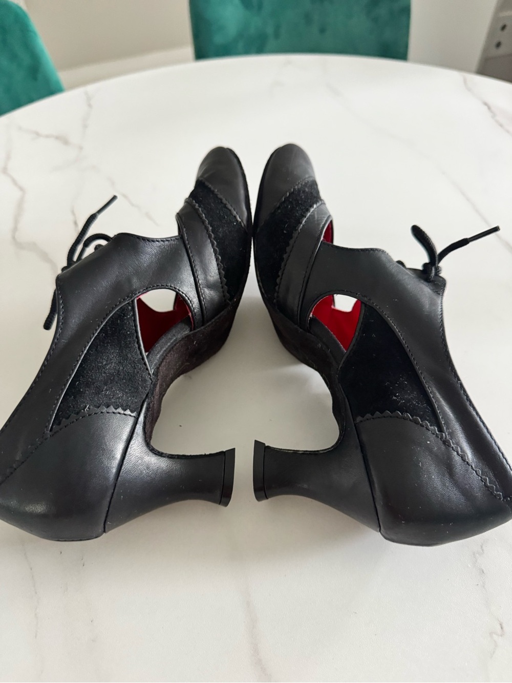 Ray Rose Black Leather Ballroom Dance Shoes – Made in England size 5 - Picture 4 of 7